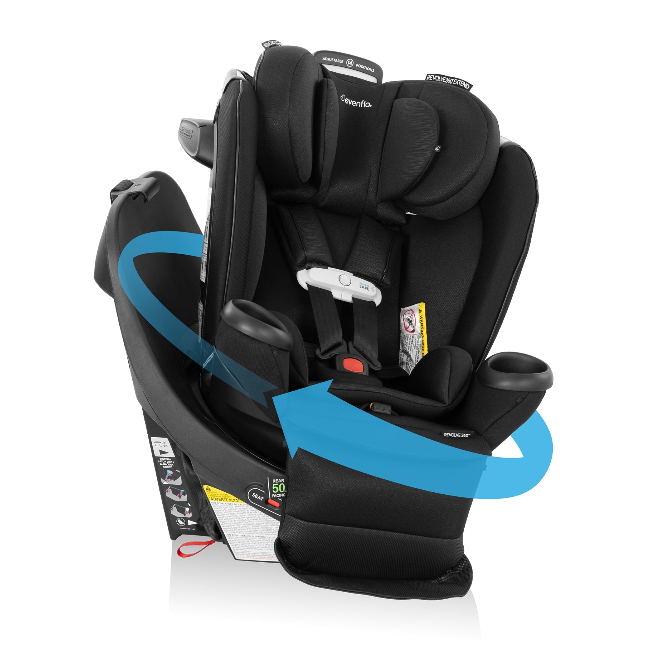 כסא EVENFLO REVOLVE 360
