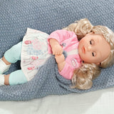 دمية Baby Annabell Sophia 36 سم - جسم طري مع شعر بينمشّط