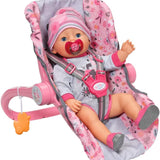 كرسي سيارة وحمل لدمية BABY born مناسب لدمى 36 و43 سم