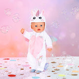BABY born Unicorn Onesie for 43 cm Doll, Hanger Included
