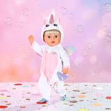BABY born Unicorn Onesie for 43 cm Doll, Hanger Included