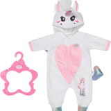 BABY born Unicorn Onesie for 43 cm Doll, Hanger Included
