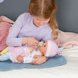 عروسة BABY born إيما تفاعلية 43 سم بلبس اليونيكورن مع 10 إكسسوارات