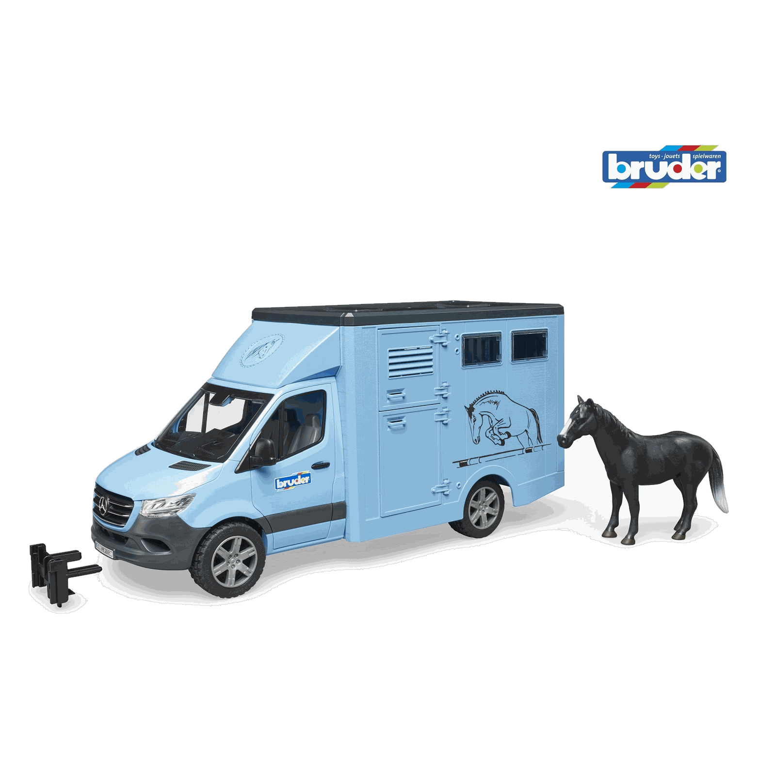מוביל סוסים MB Sprinter + סוס