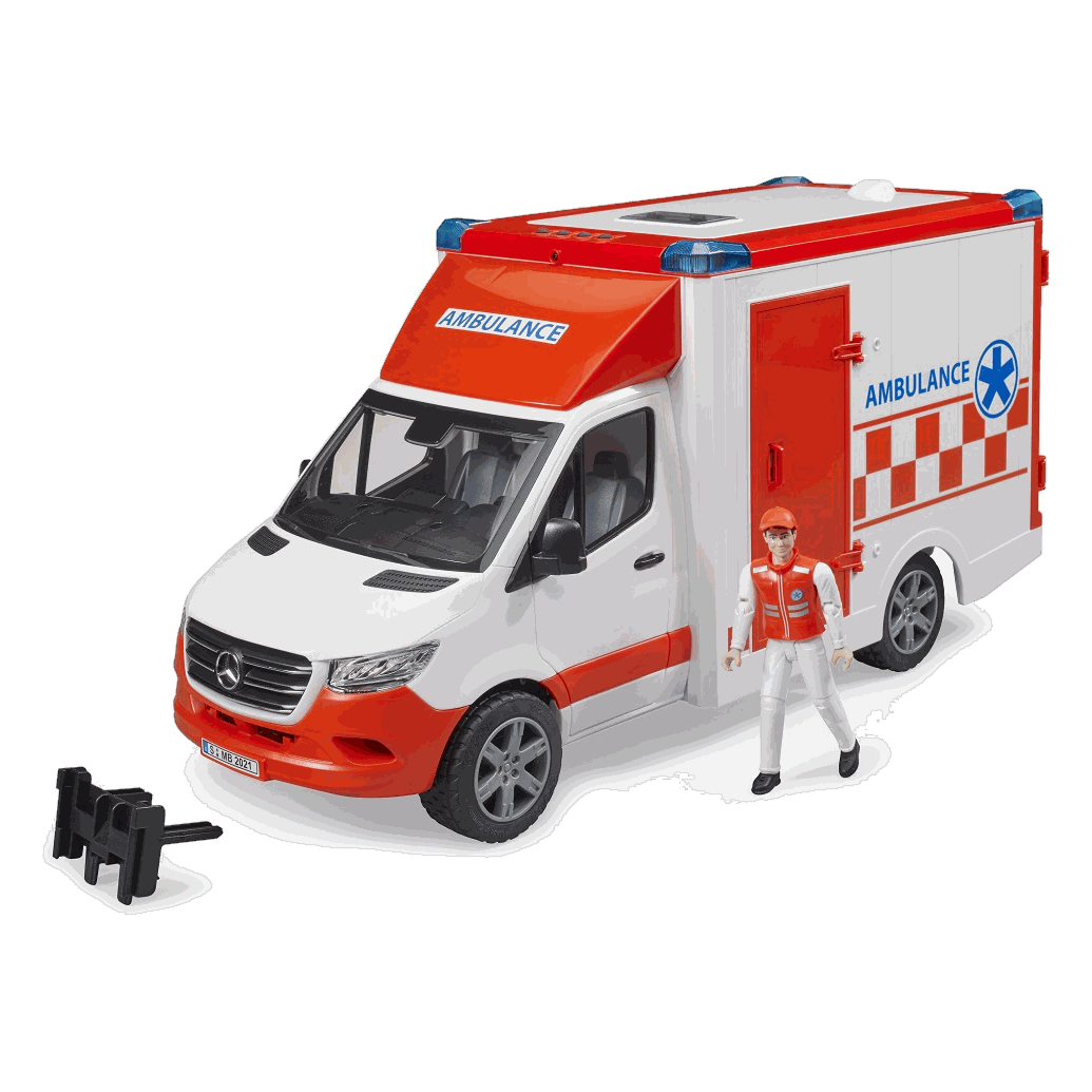 אמבולנס MB Sprinter + נהג וסירנה