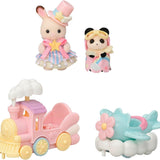 Sylvanian Families - مدينة ملاهي طيارة وقطار