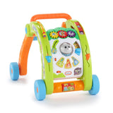 Pink 3 in 1 Walker and Activity Table with Lights and Sounds