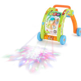 Pink 3 in 1 Walker and Activity Table with Lights and Sounds