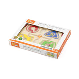 Viga Wooden Magnetic Maze - Number and Quantity Matching, Shapes