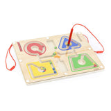 Viga Wooden Magnetic Maze - Number and Quantity Matching, Shapes