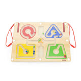 Viga Wooden Magnetic Maze - Number and Quantity Matching, Shapes