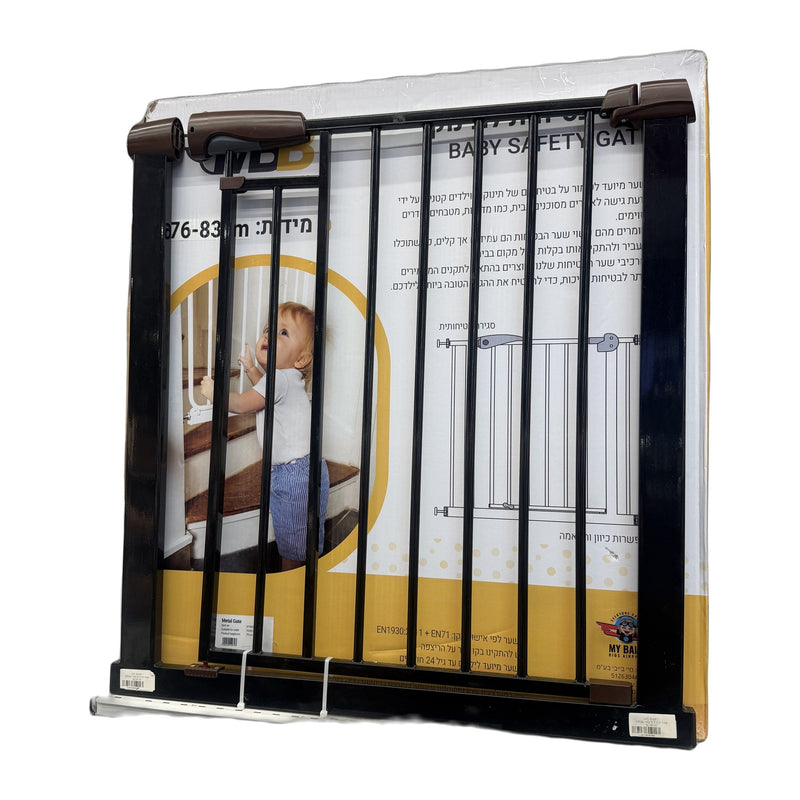 XY005 Black Metal Safety Gate