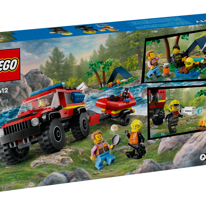 כבאית 4X4 עם סירת הצלה 60412