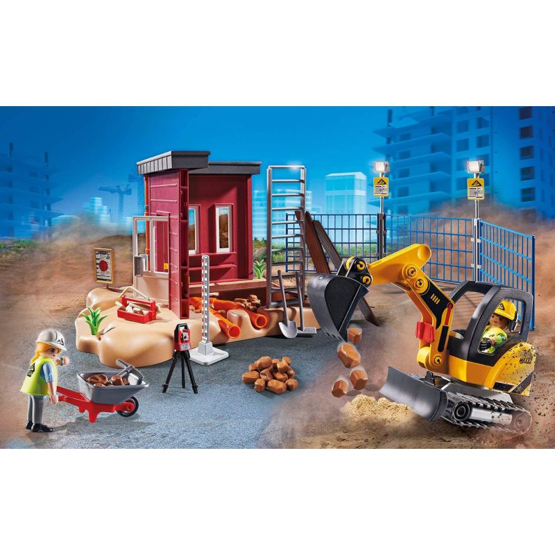 אתר בנייה מחפר קטן 70443