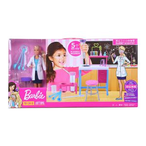 ערכת משחק ברבי המדענית במעבדה Barbie